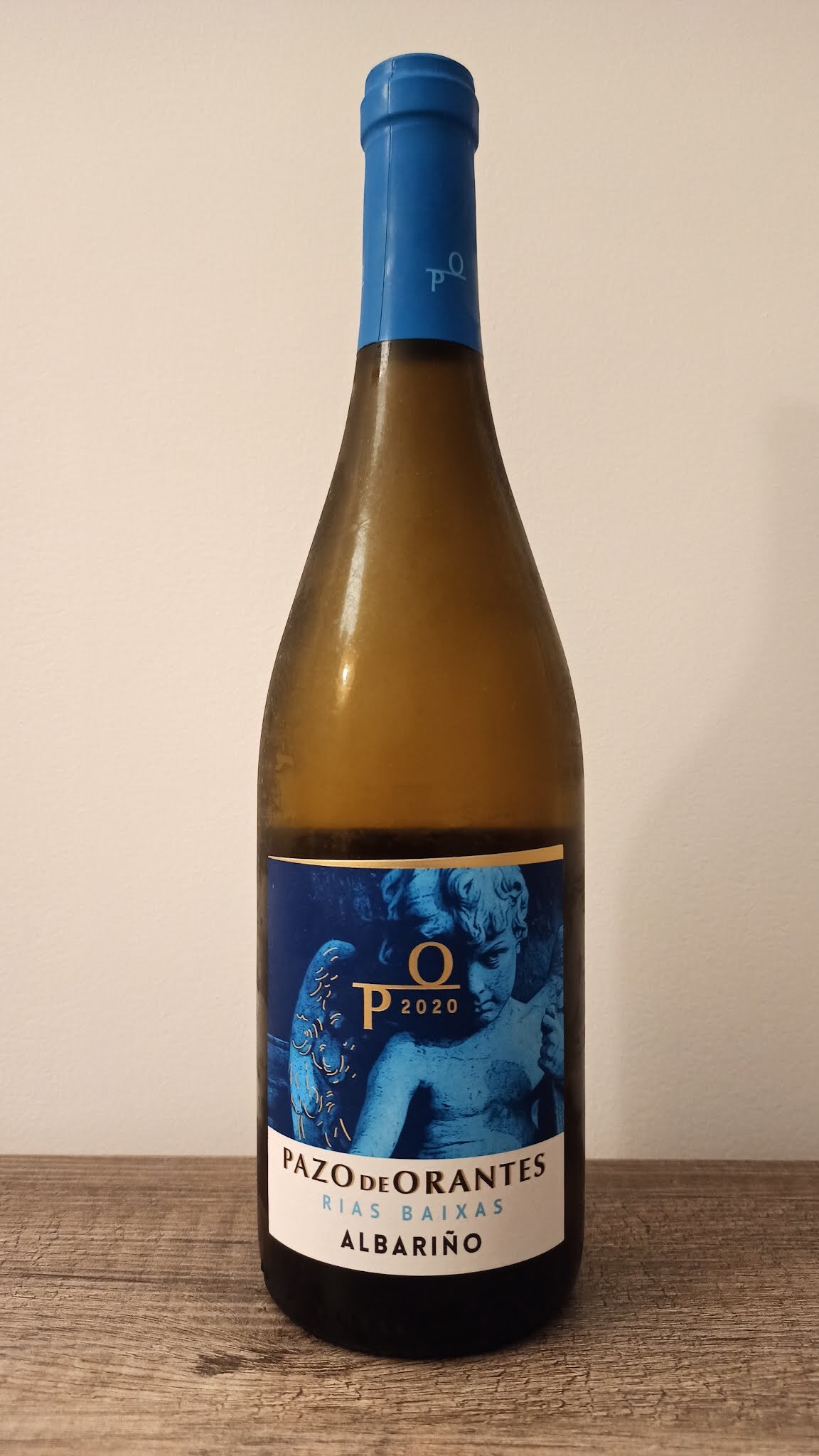 Vino blanco albariño D.O. Pazo de Orantes