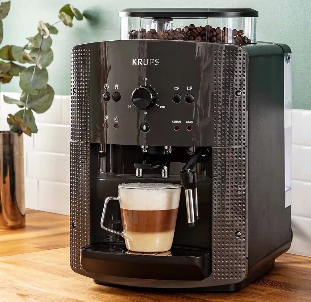 La cafetera espresso superautomática Krups EA 810B en Alcampo