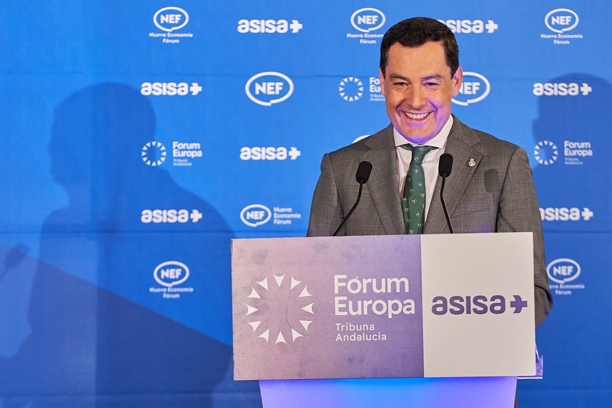 Juanma Moreno ha intervenido en el acto