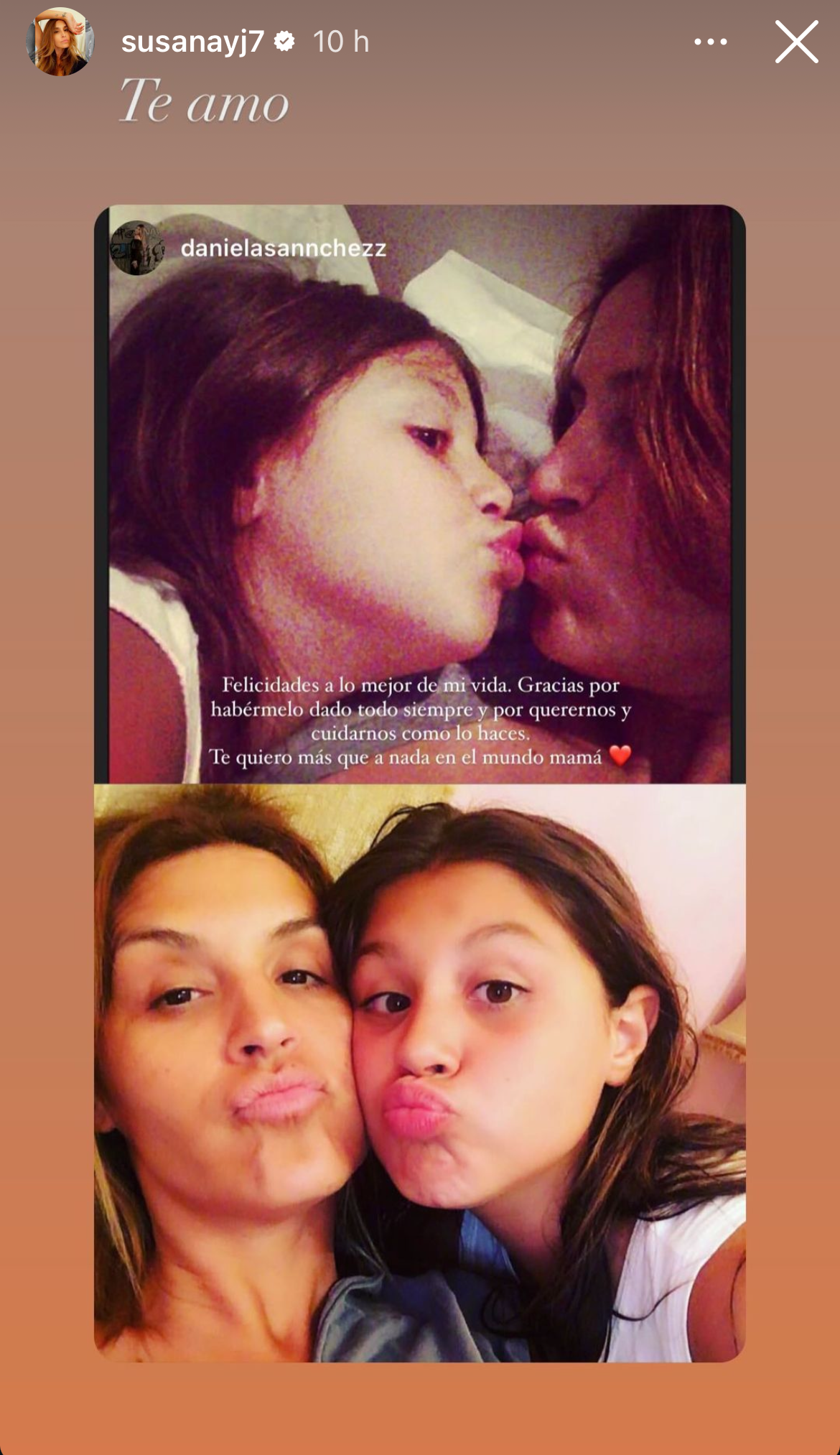 La felicitación de Daniela a Susana por su cumpleaños | IG