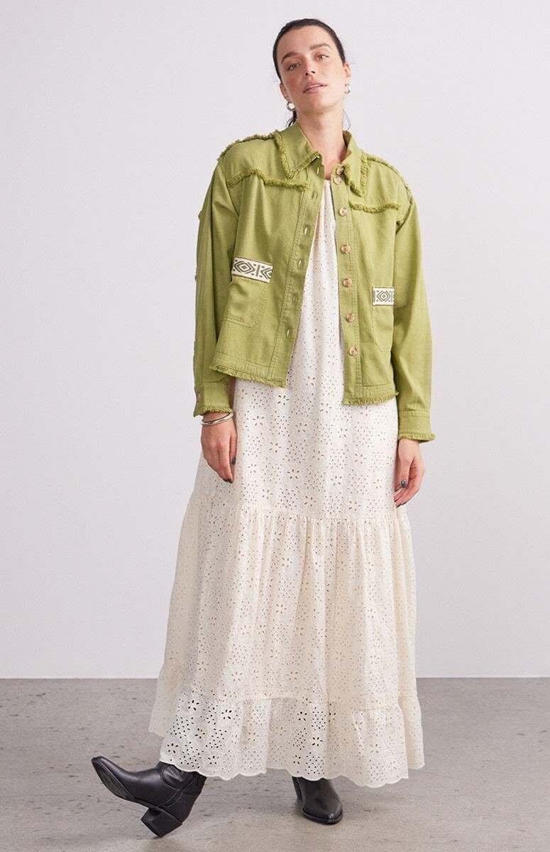 Yas Chaqueta de mujer bordada