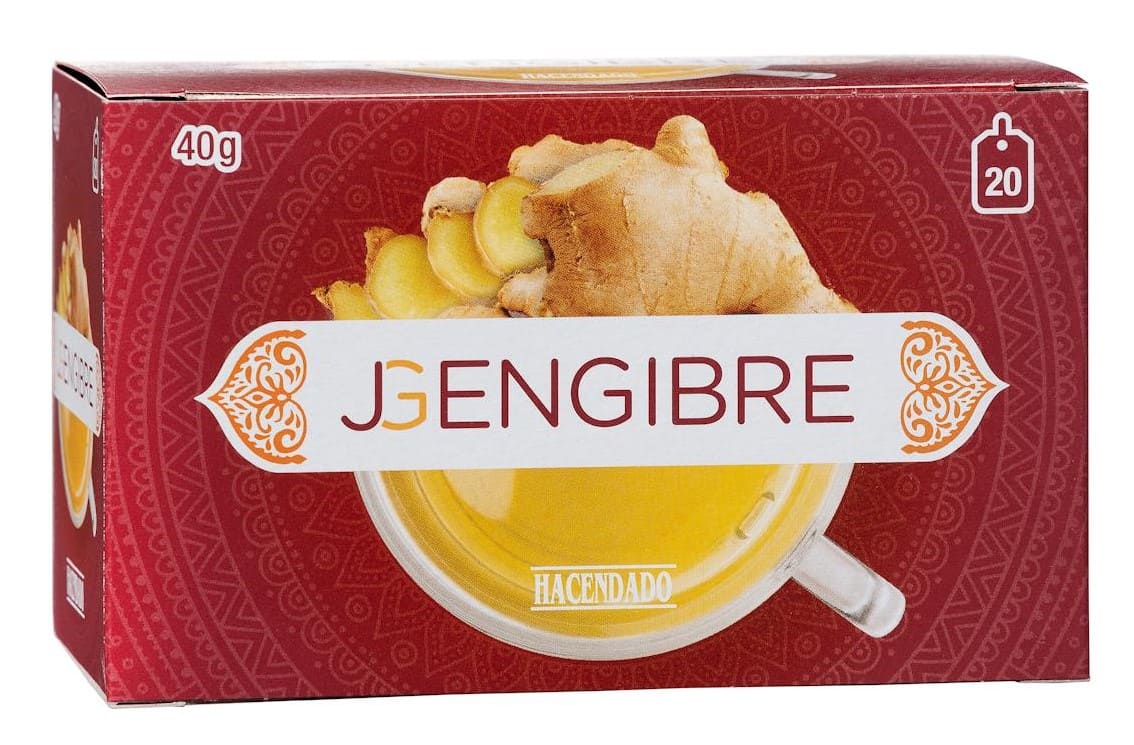 Infusión de jengibre Hacendado