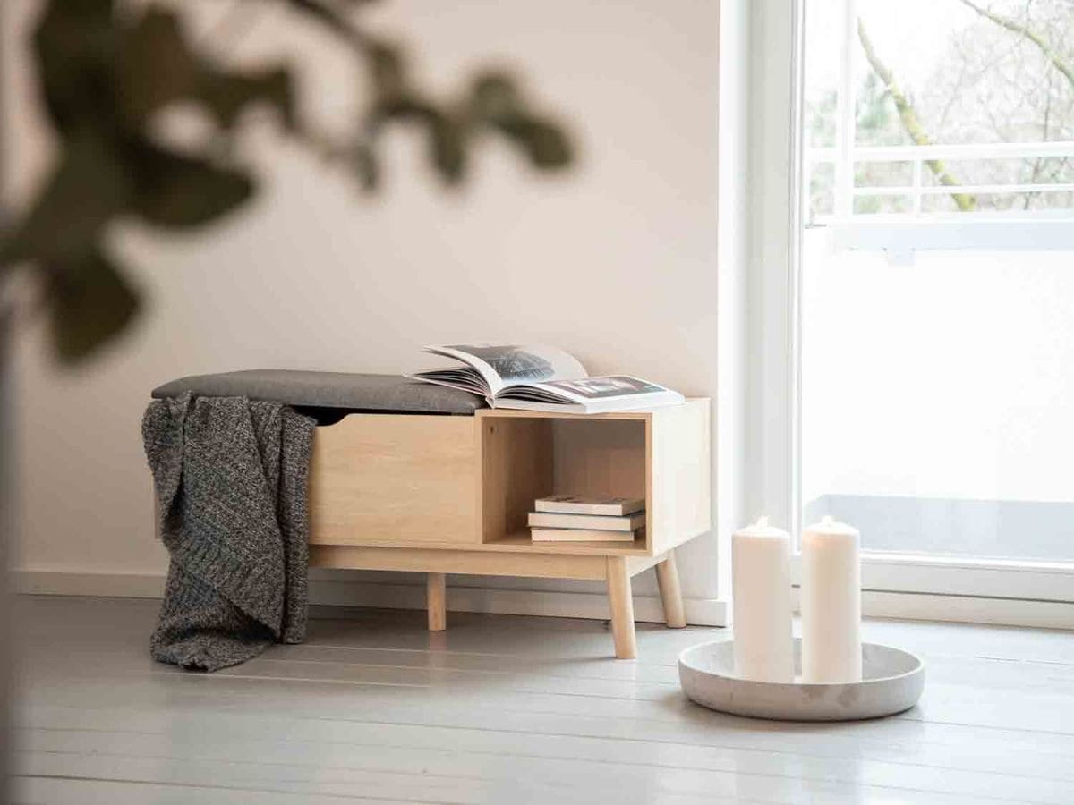 Banco con almacenaje Wenko