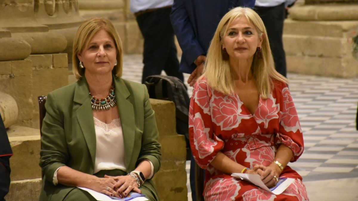 María José García-Pelayo y Patricia del Pozo en la Catedral de Jerez | Noelia Herrera
