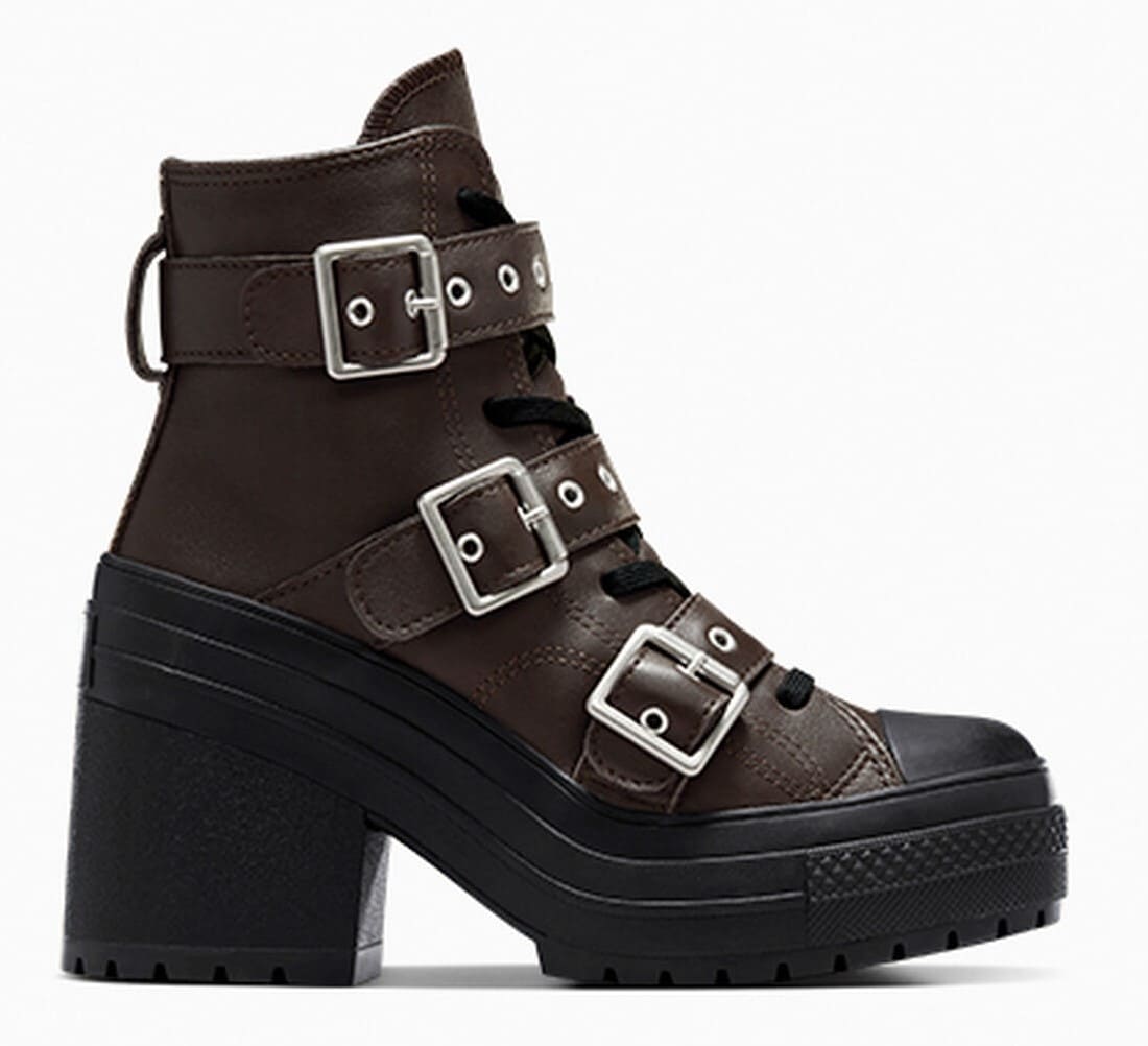 Chuck 70 De Luxe Heel Leather & Buckles de Converse