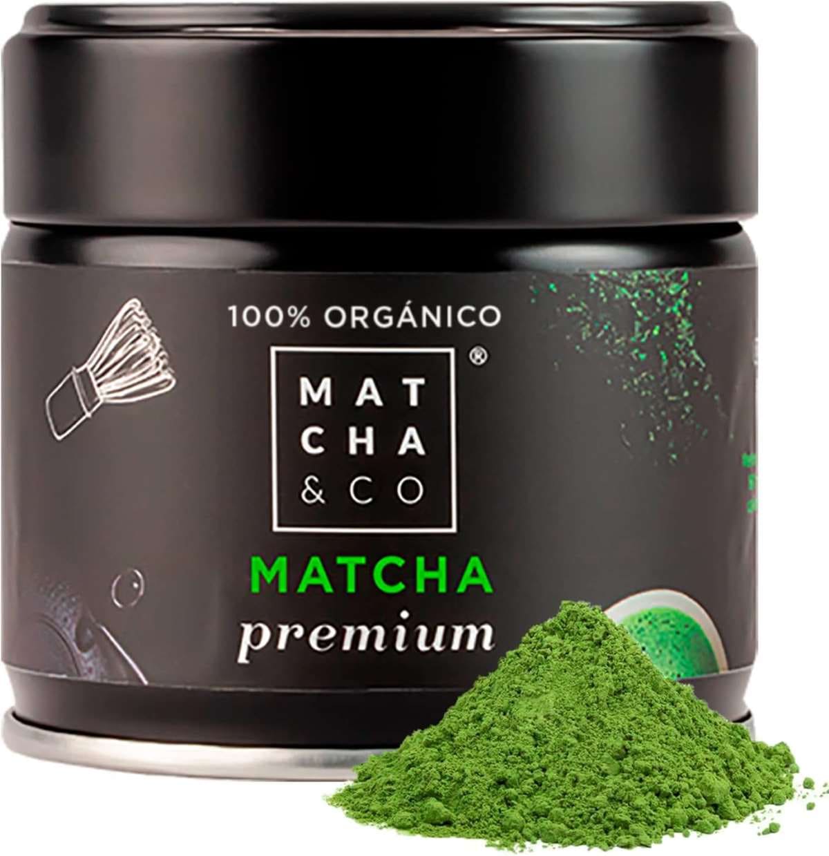 Matcha & CO Té Matcha Premium 100 Ecológico de Amazon