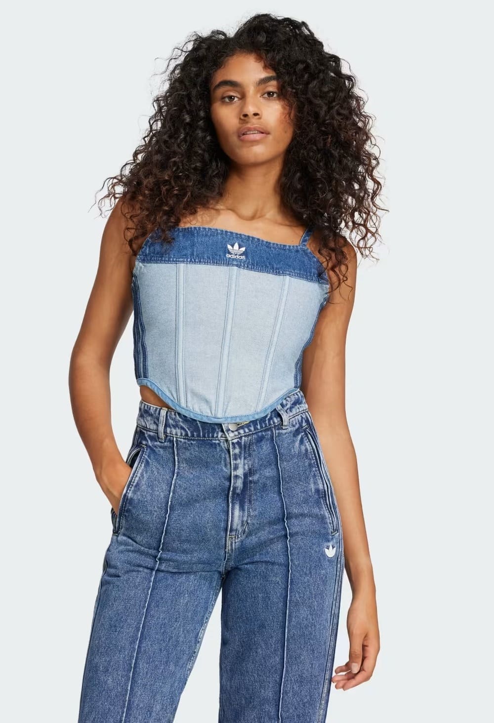 El corsé Ksenia denim de Adidas