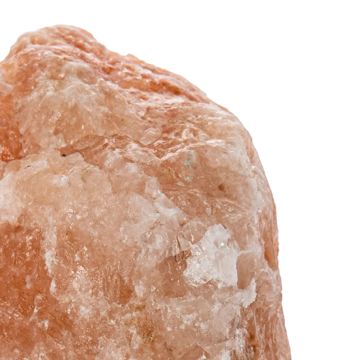 La lámpara de sal del Himalaya con base de madera de Leroy Merlin