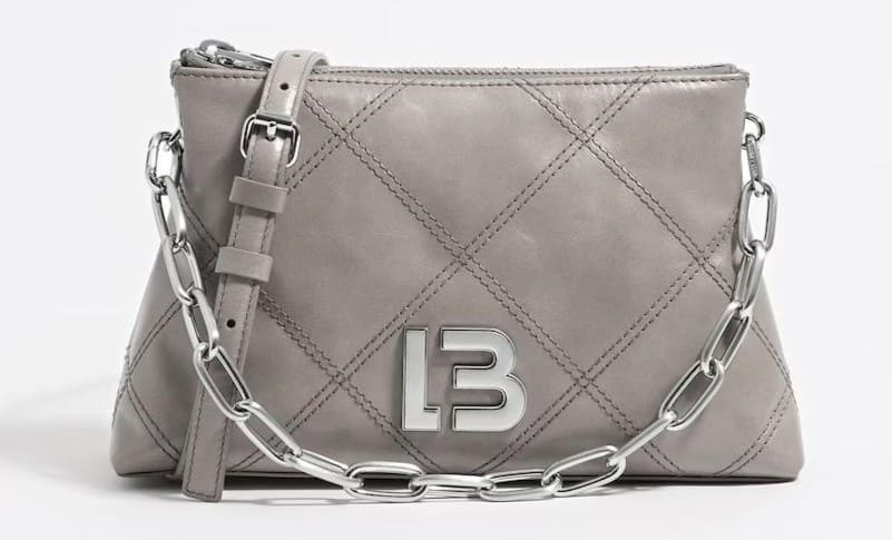 Bandolera de piel vacuna con asa ajustable