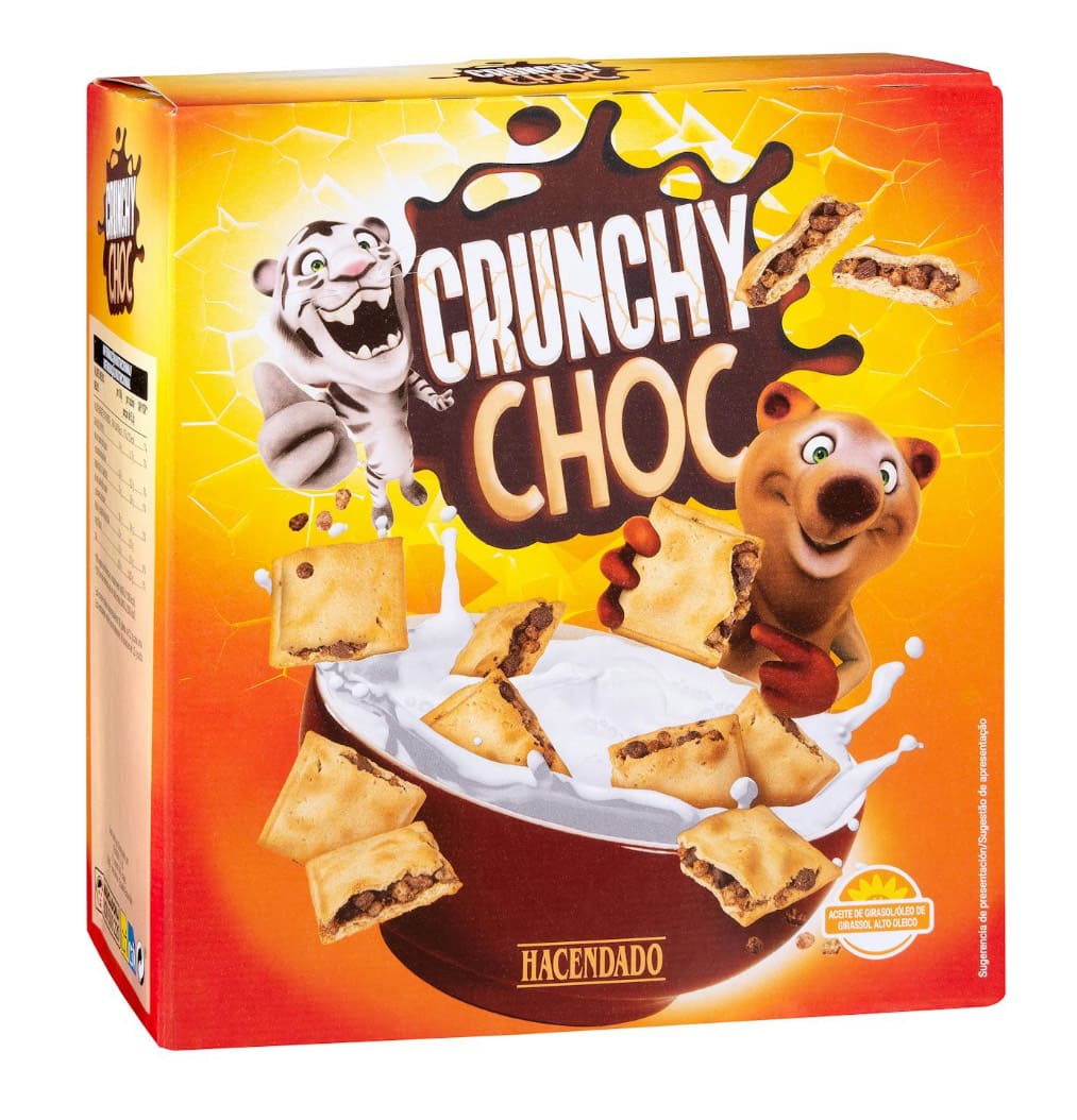 Galletas Crunchy Choc Hacendado