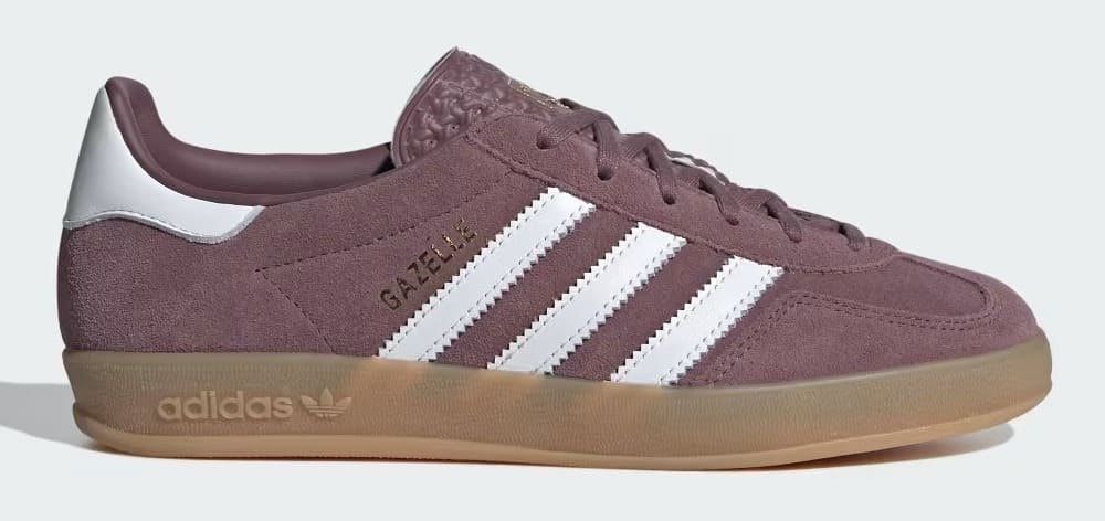 Las zapatillas Gazelle Indoor púrpura de Adidas