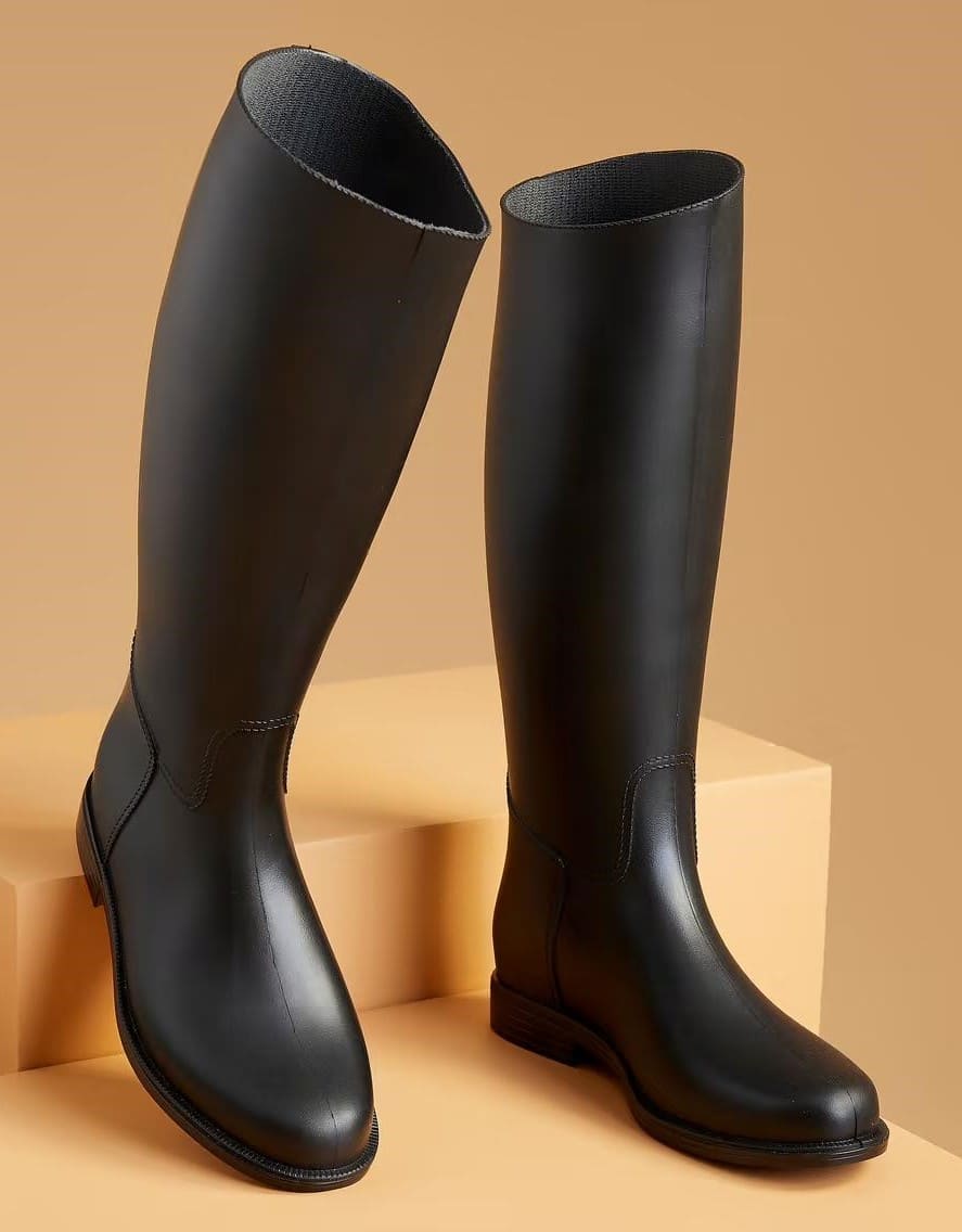 Botas de equitación Schooling agua para adulto FOUGANZA