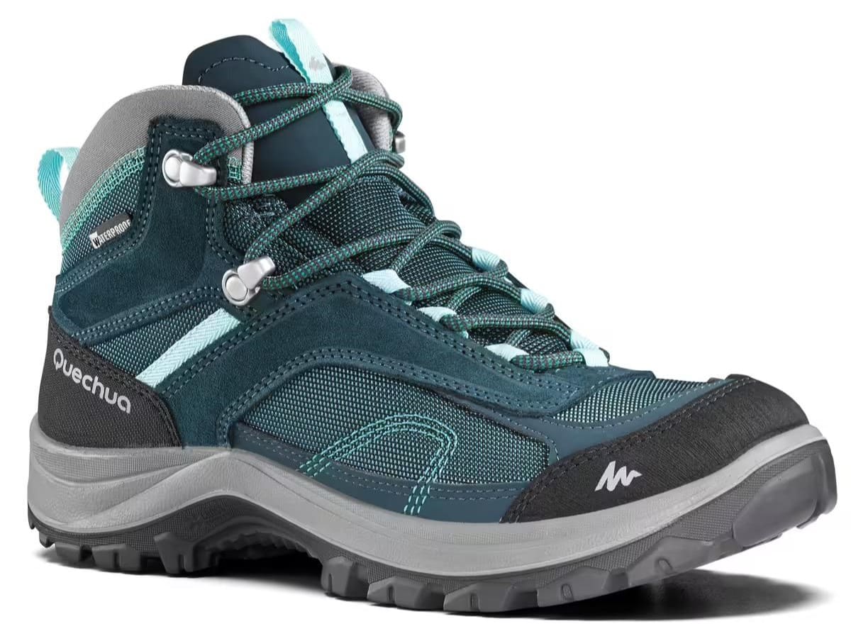 Botas de montaña y trekking impermeables QUECHUA MH100