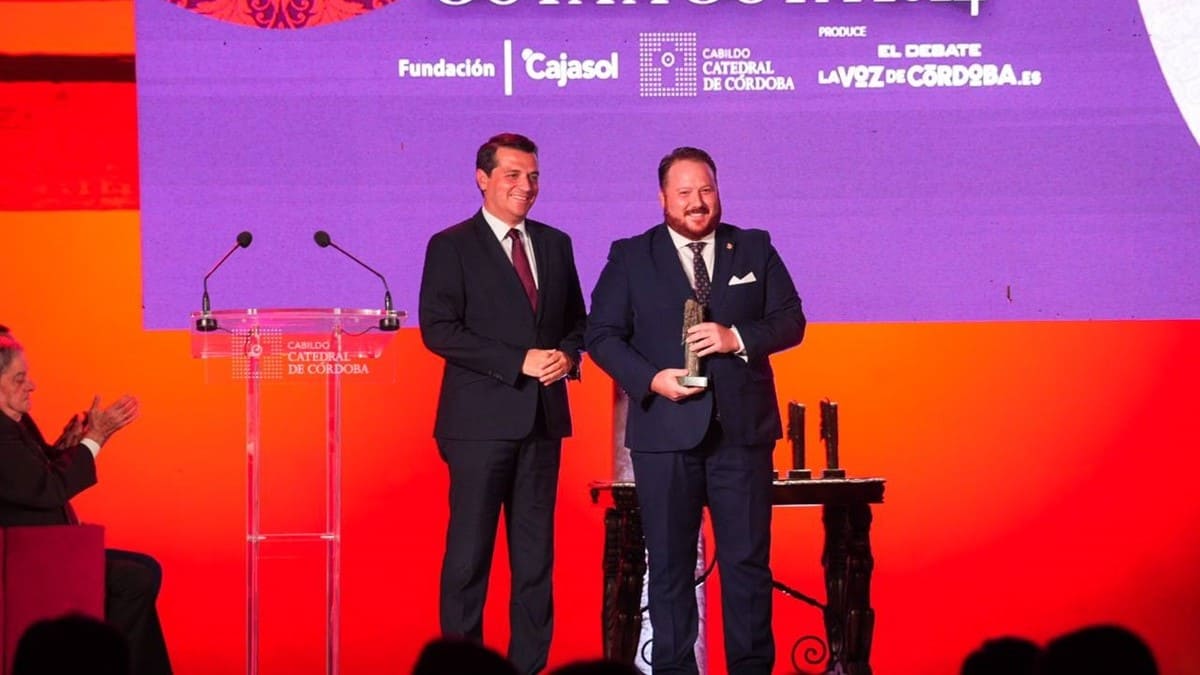 El alcalde de Córdoba, José María Bellido, durante un acto celebrado recientemente