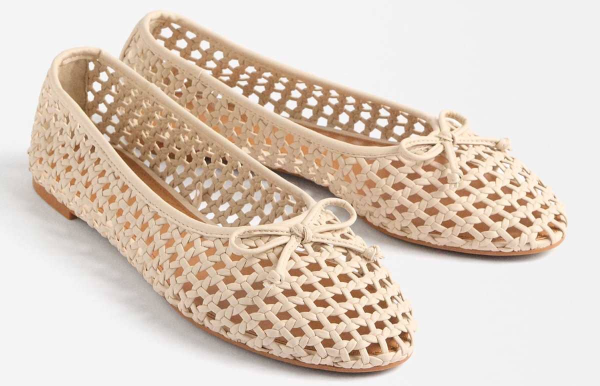 Bailarinas Trenzadas Con Lazo de Parfois