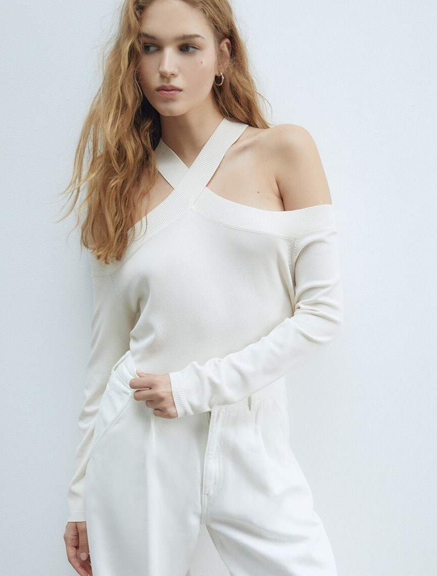 Sfera Jersey cut out Sfera Jersey cuello caja en El Corte Inglés