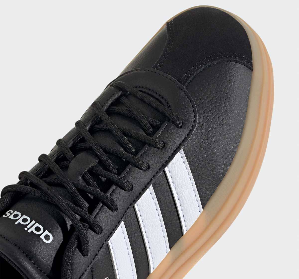 Zapatillas Caminar Adidas VL Court Bold Mujer Negro Blanco Goma en Decathlon
