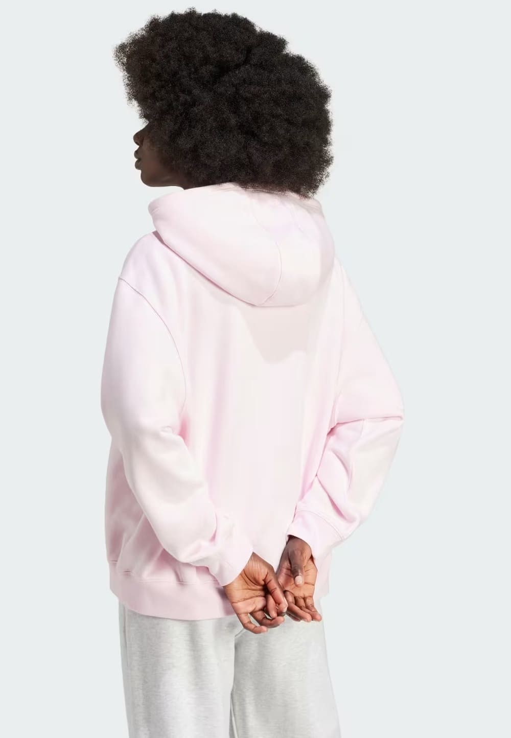 La sudadera con capucha Adicolor Essentials Boyfriend rosa de Adidas