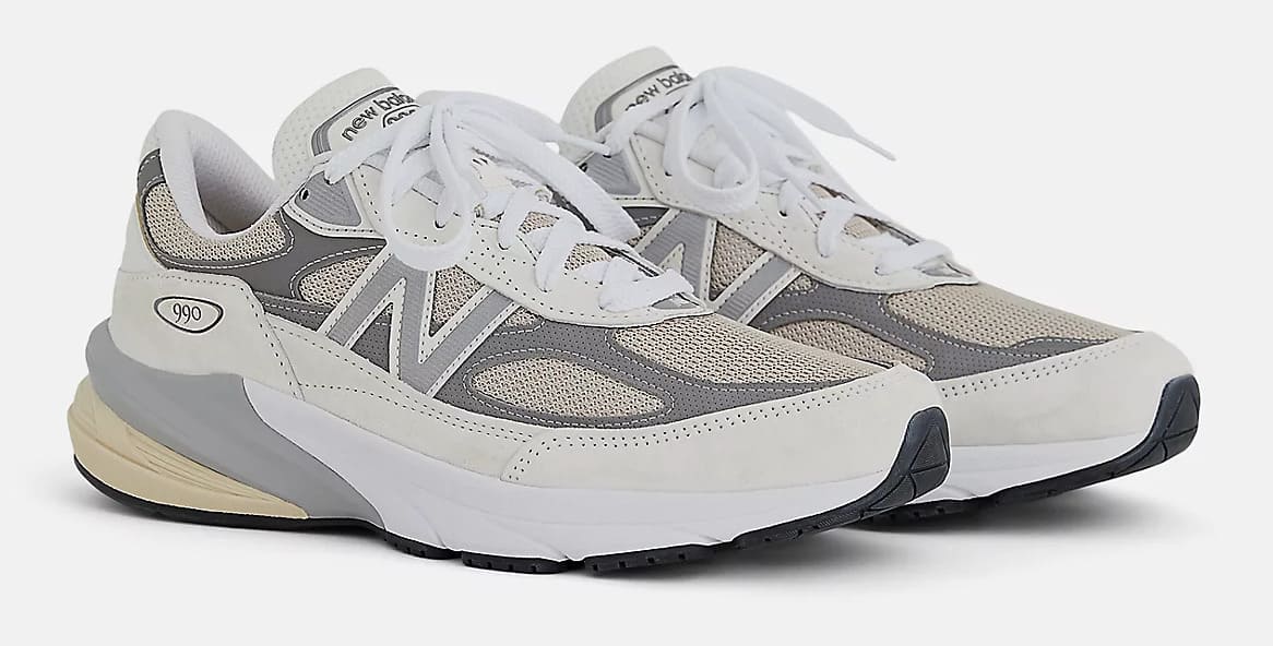 Las zapatillas unisex Made in USA 990v6 de New Balance