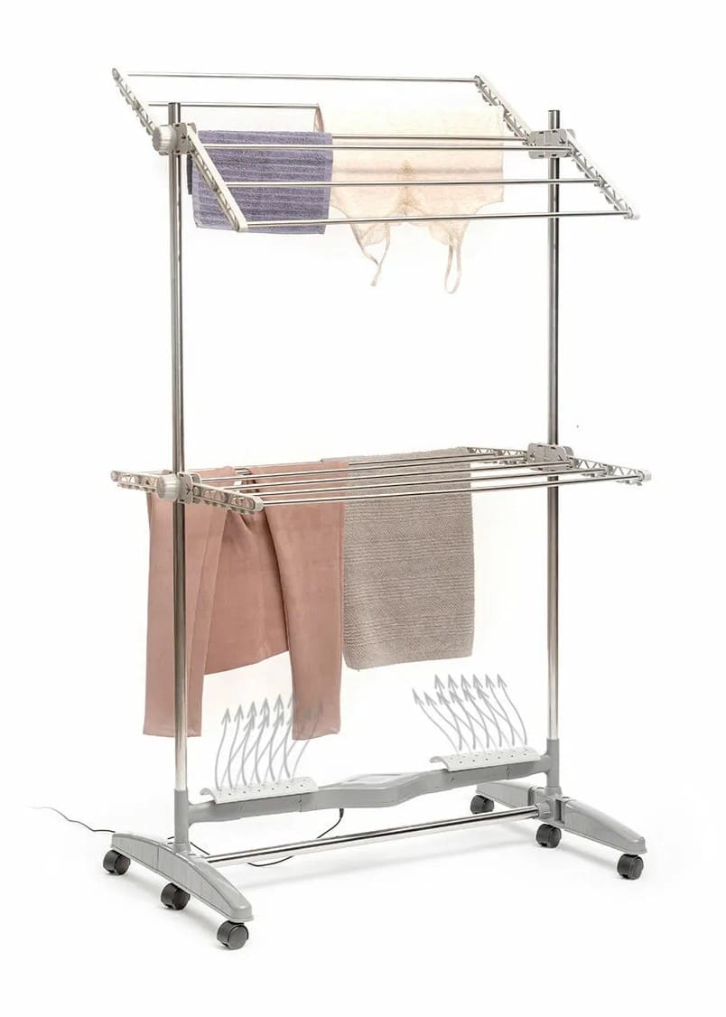 Tendedero eléctrico plegable con flujo de aire natural DRYLLON INNOVAGOODS