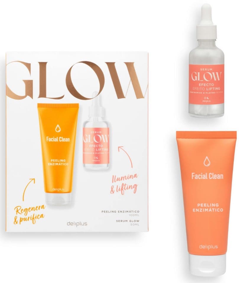 Lote facial mujer Glow Deliplus