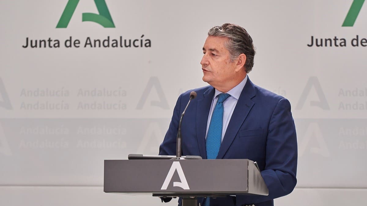 El consejero de la Presidencia de la Junta de Andalucía, Antonio Sanz | Salvador López Medina