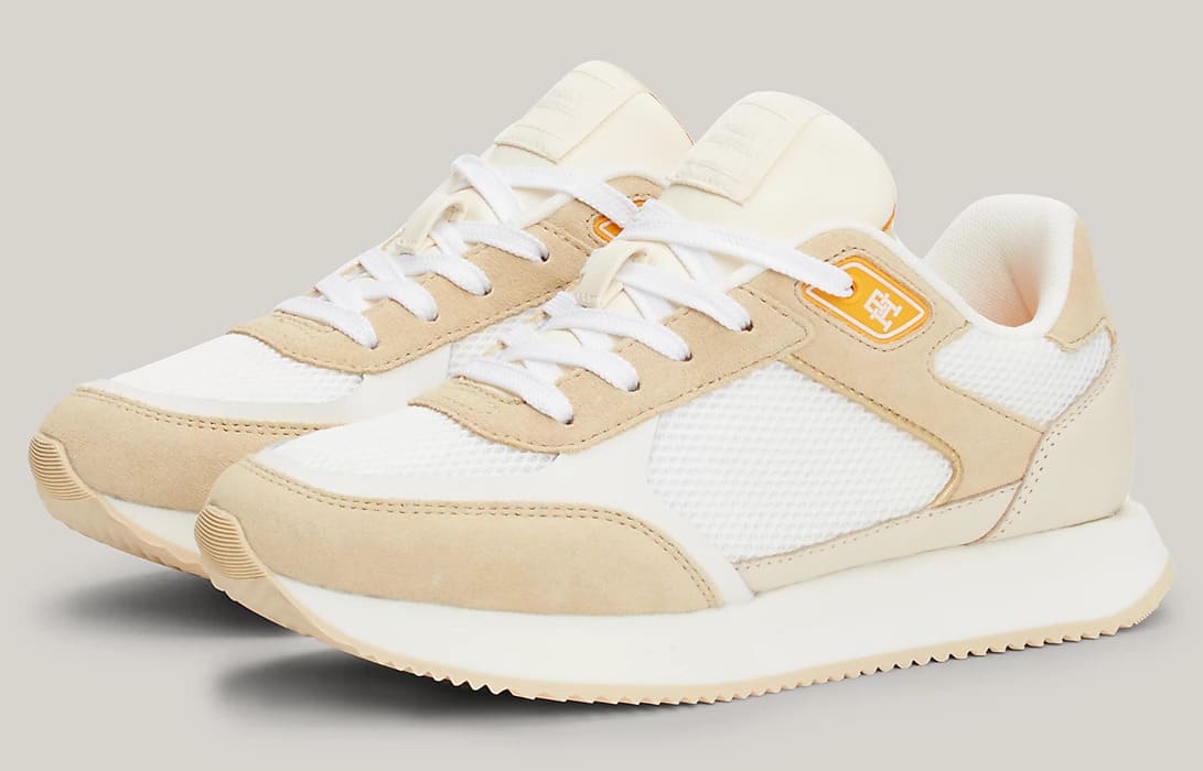 Las zapatillas Elevated con suela dentada fina de Tommy Hilfiger