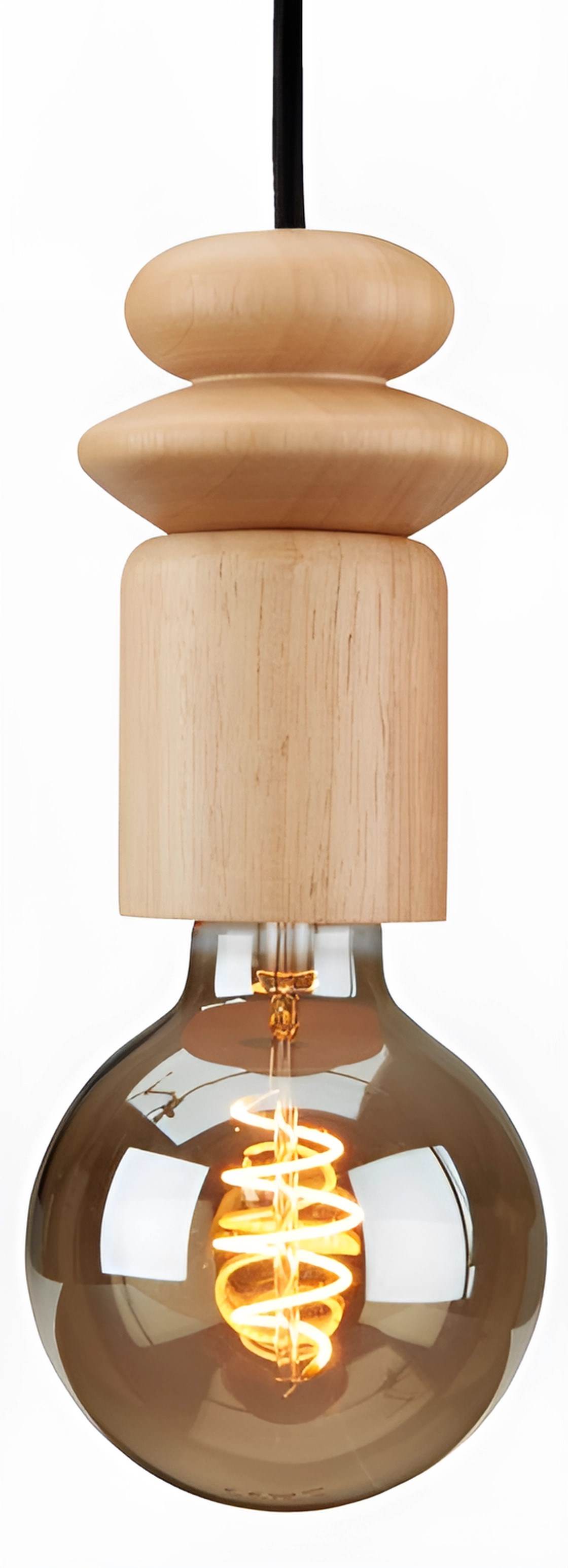 La nueva lámpara de techo ASMIND de madera de Jysk