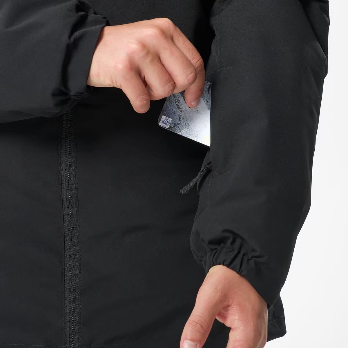 La chaqueta de esquí y nieve impermeable Wedze Ski-P negra en Decathlon