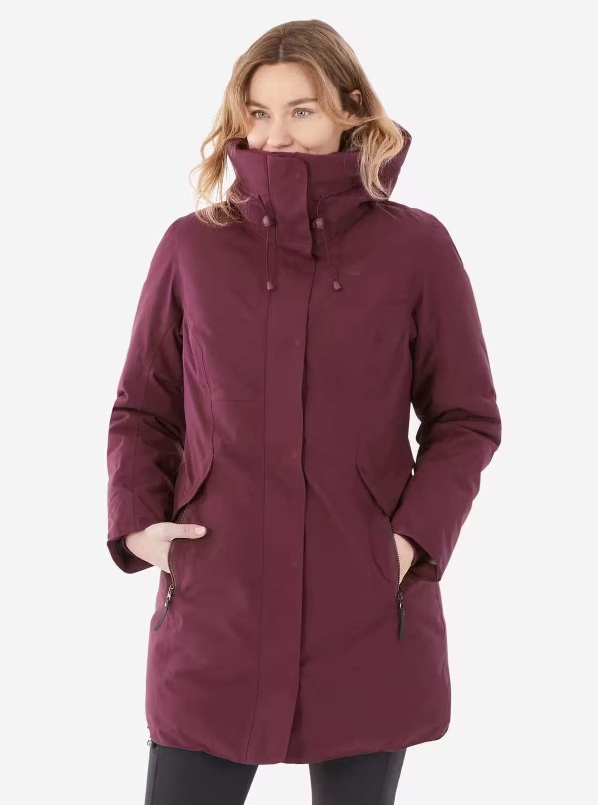 La chaqueta parka de montaña y nieve impermeable de mujer Quechua SH500 en Decathlon