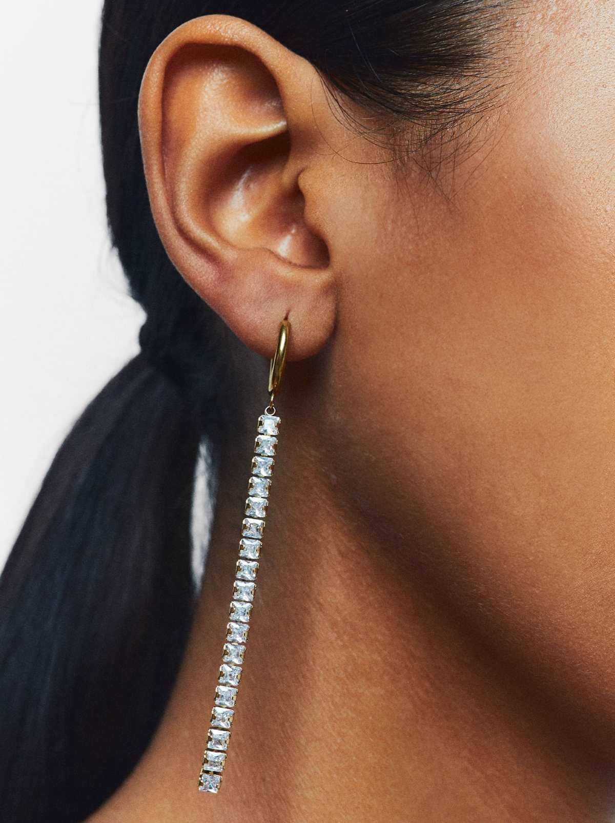 Pendientes De Acero Inoxidable Con Circonitas de Parfois