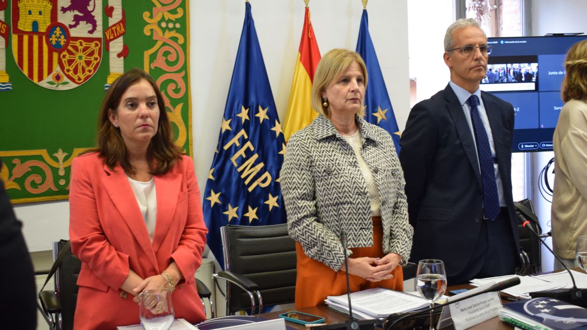 García-Pelayo en la reunión de la FEMP