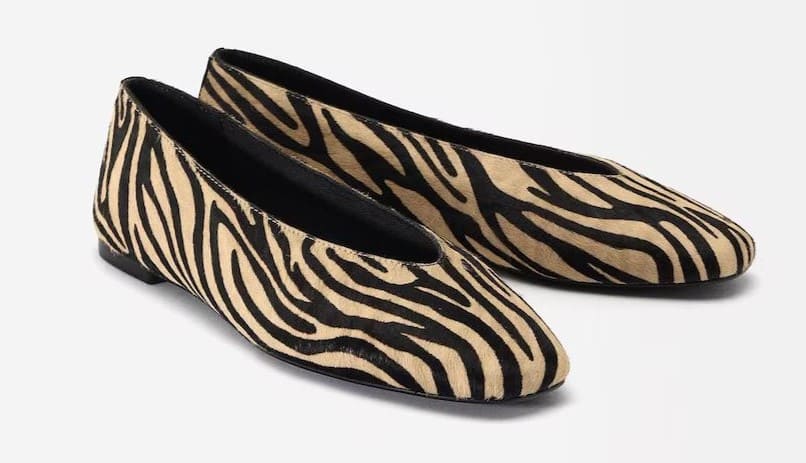 Bailarinas de piel con animal print
