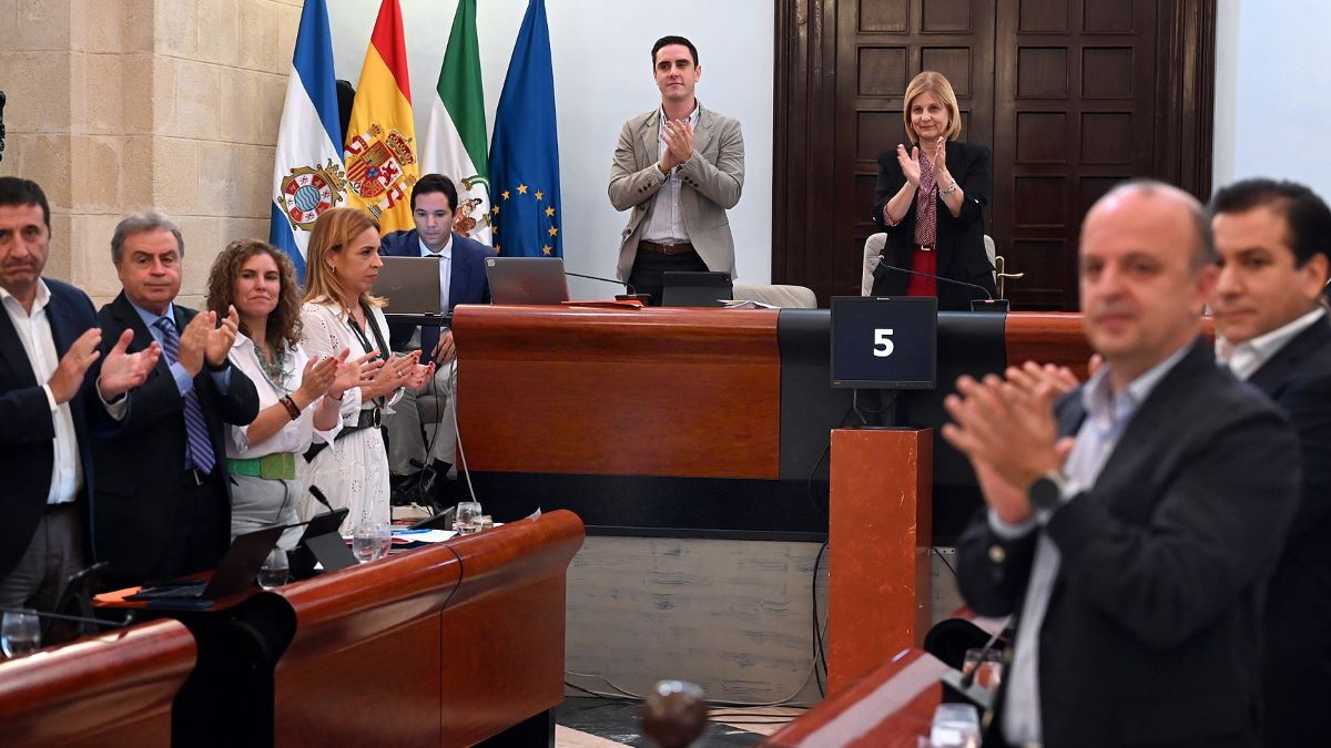 Imagen del Pleno de septiembre en el Ayuntamiento de Jerez