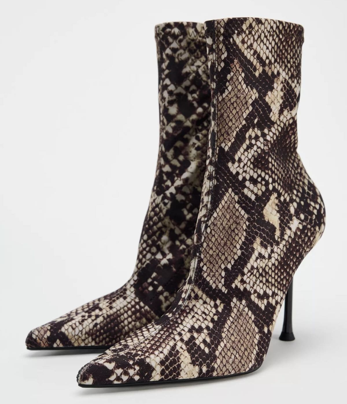 Botín con estampado animal