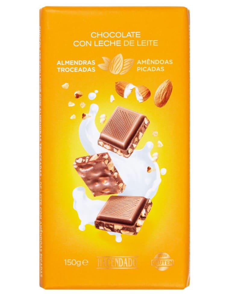 Chocolate con leche Hacendado
