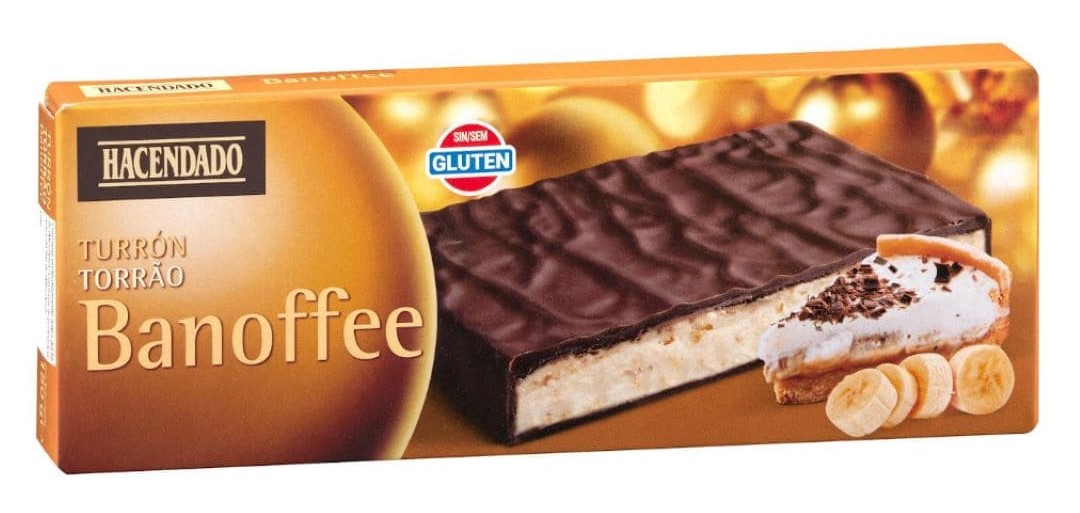 Turrón de banoffee Hacendado