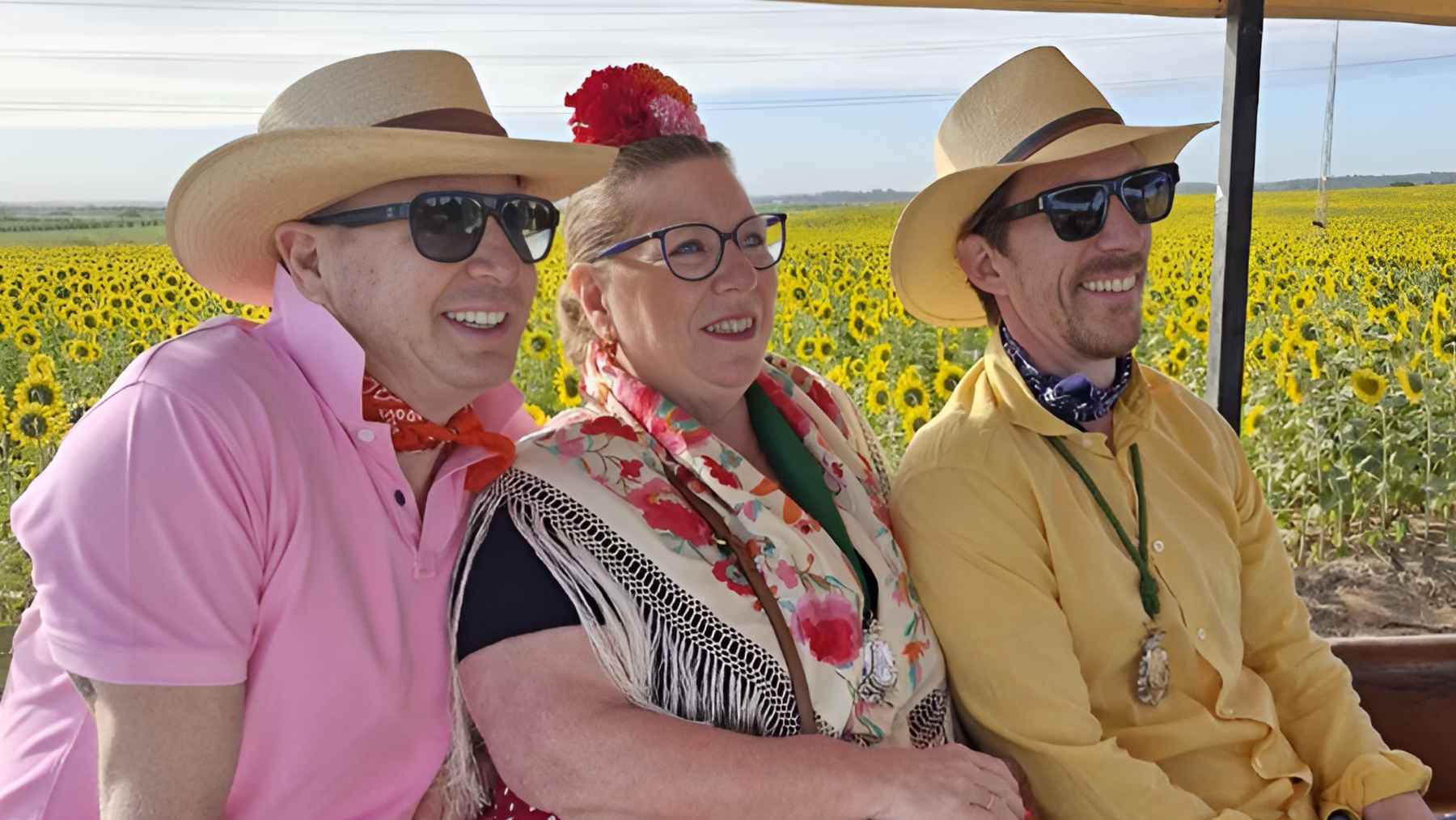 Maite Cadaval junto a Jorge Cadaval y Ken Appledorn | IG