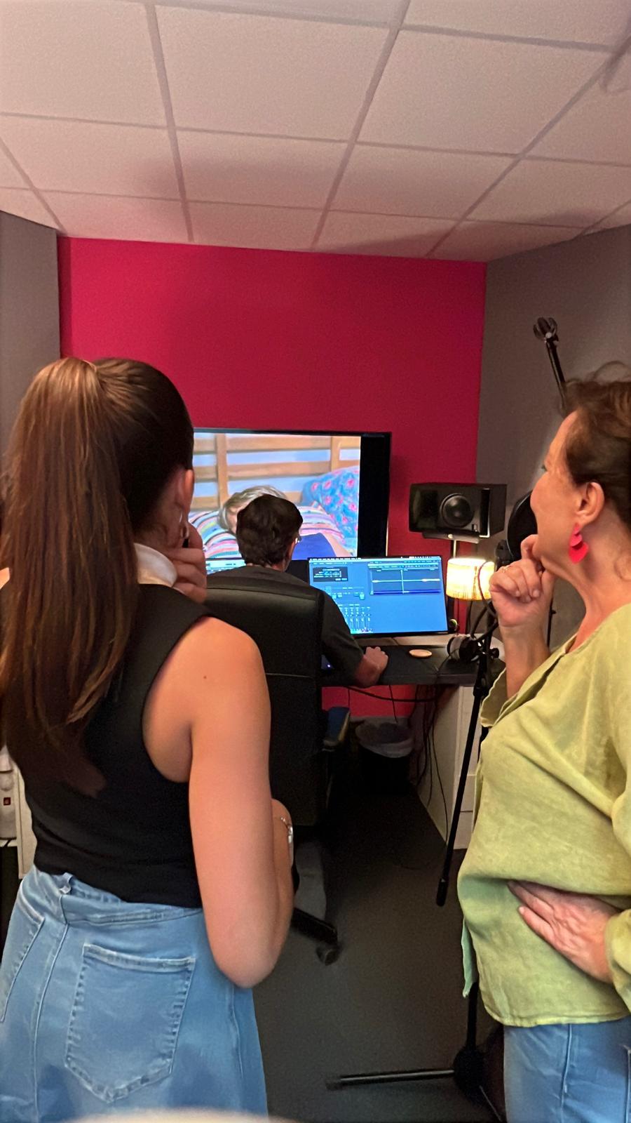 Carmen Linares y Andrea Ganfornina