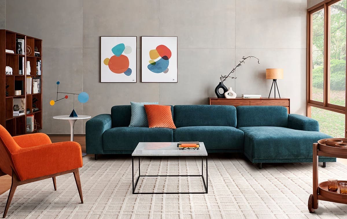 El carro de servicio de madera de nogal Thom Room de El Corte Inglés