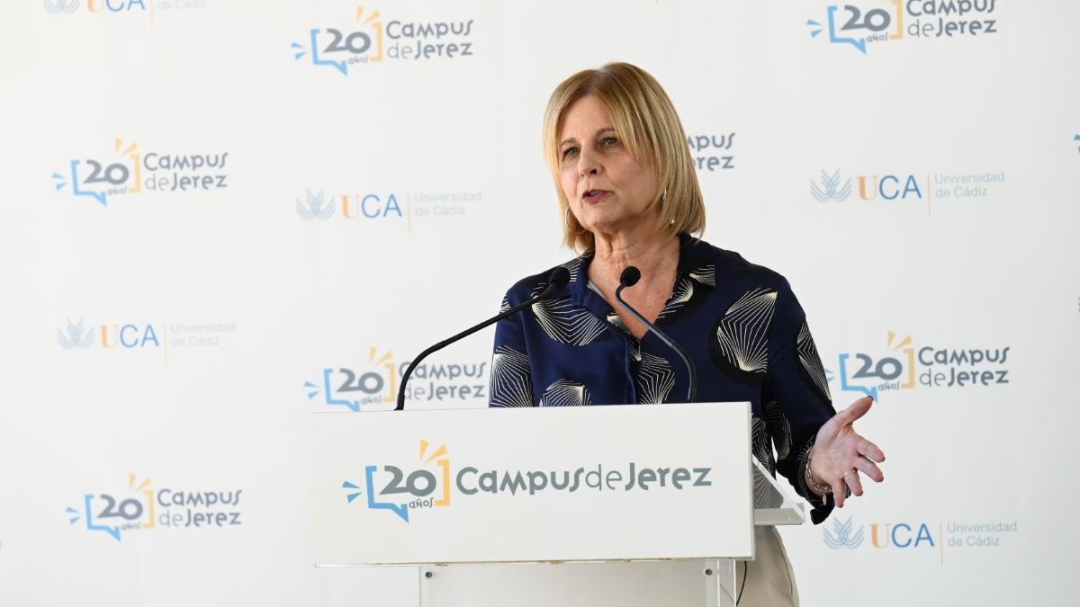 García-Pelayo en el acto por el XX aniversario del Campus de Jerez