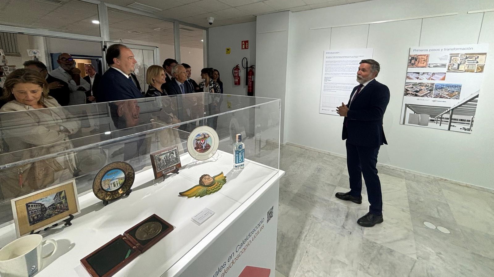Inauguración de la exposición ‘20 años del Campus Universitario de Jerez: su historia en imágenes’