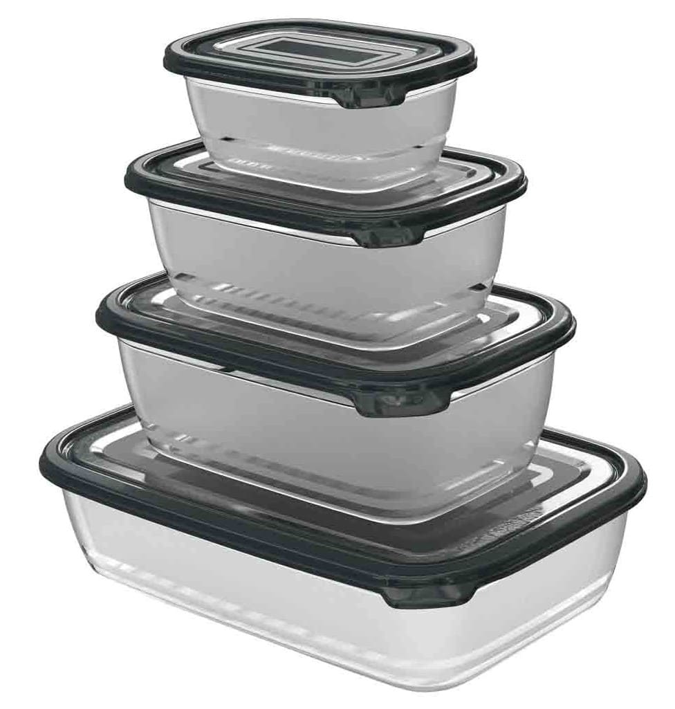 Set de recipientes portalimentos