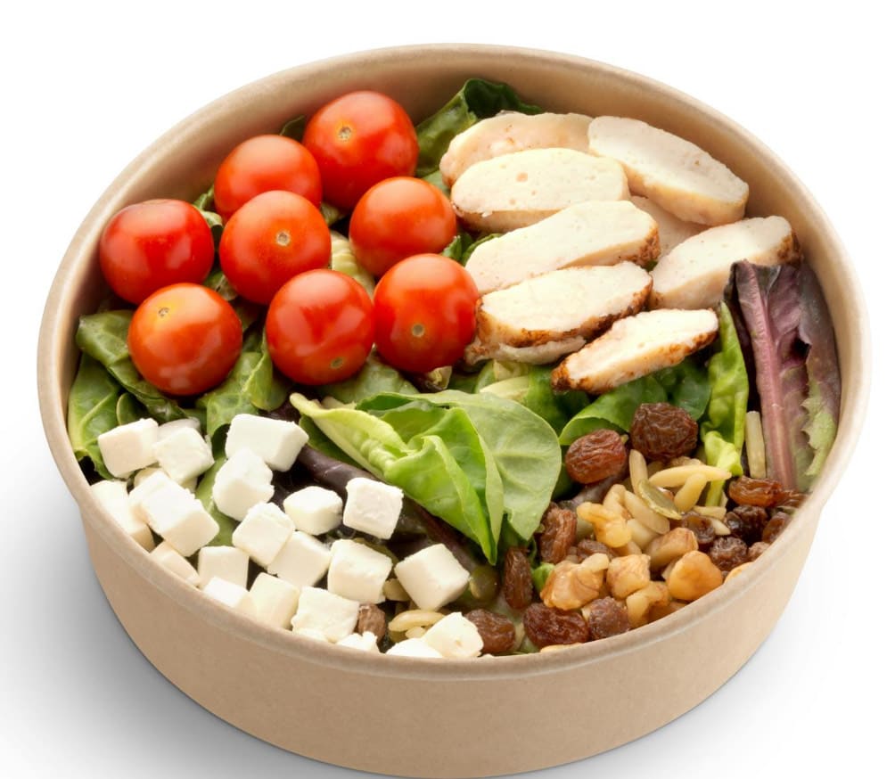 Ensalada de pollo, queso y frutos secos Listo para Comer (3)