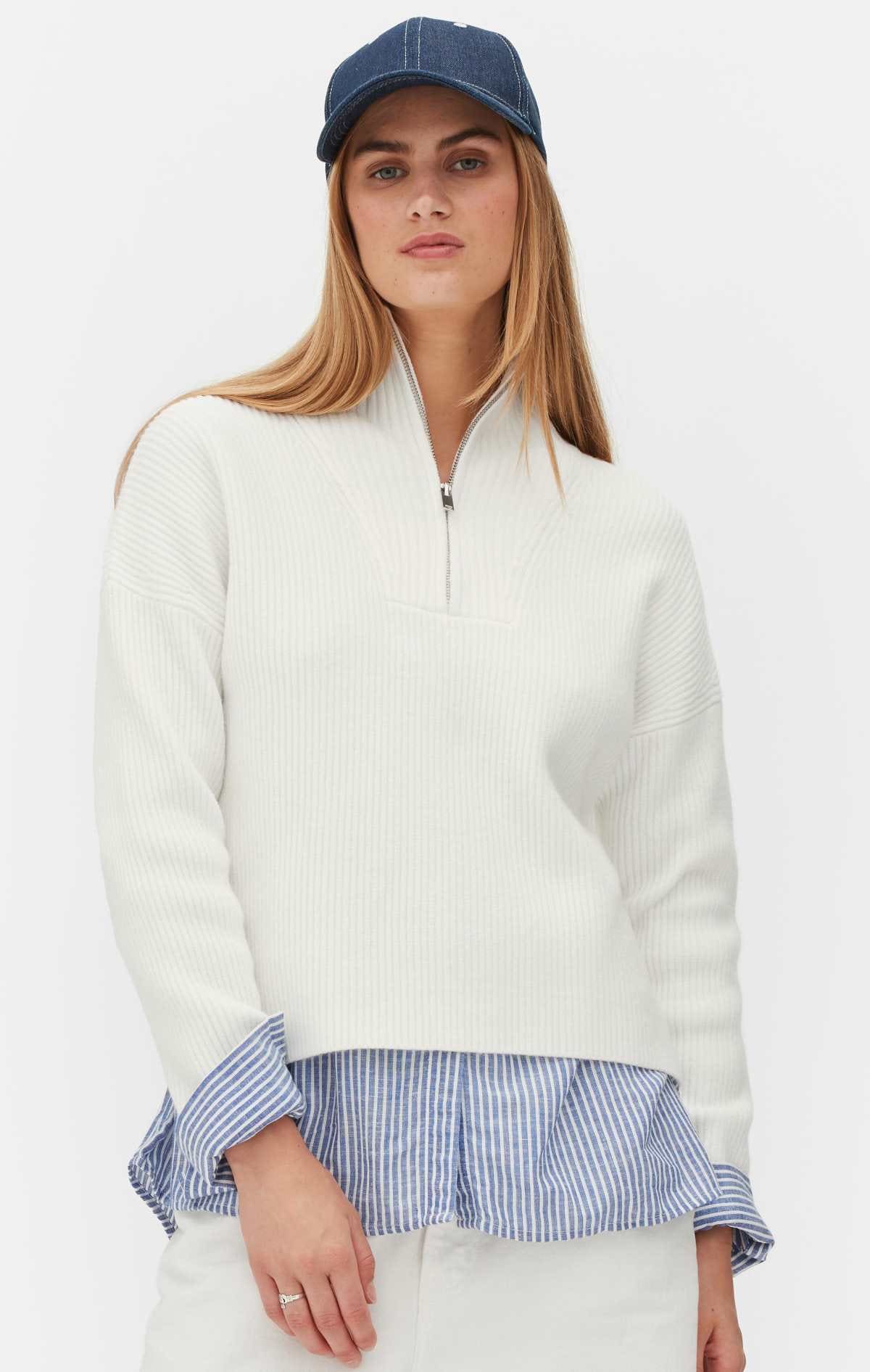 Jersey de punto con media cremallera de Primark