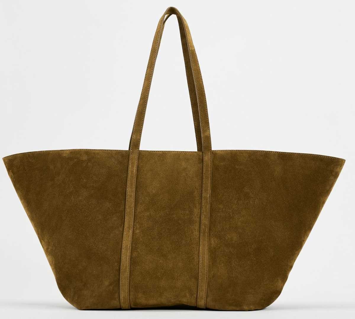 Maxi shopper serraje de Zara