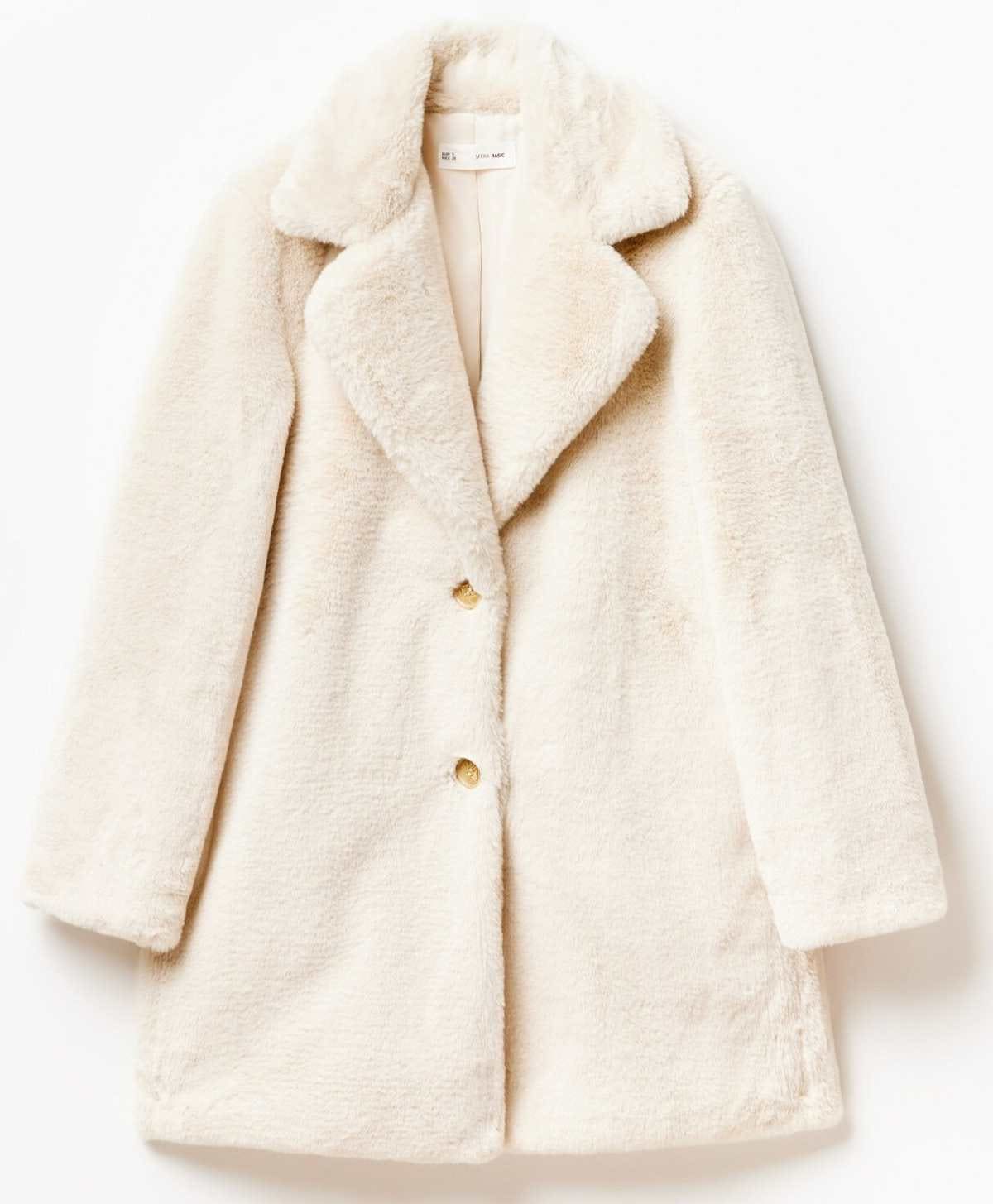 Abrigo pelo solapa de Sfera