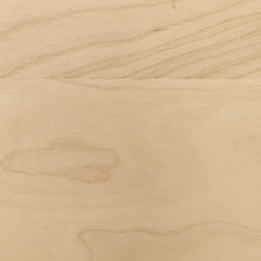 El cabecero de abedul con estantes blancos MANDAL de Ikea