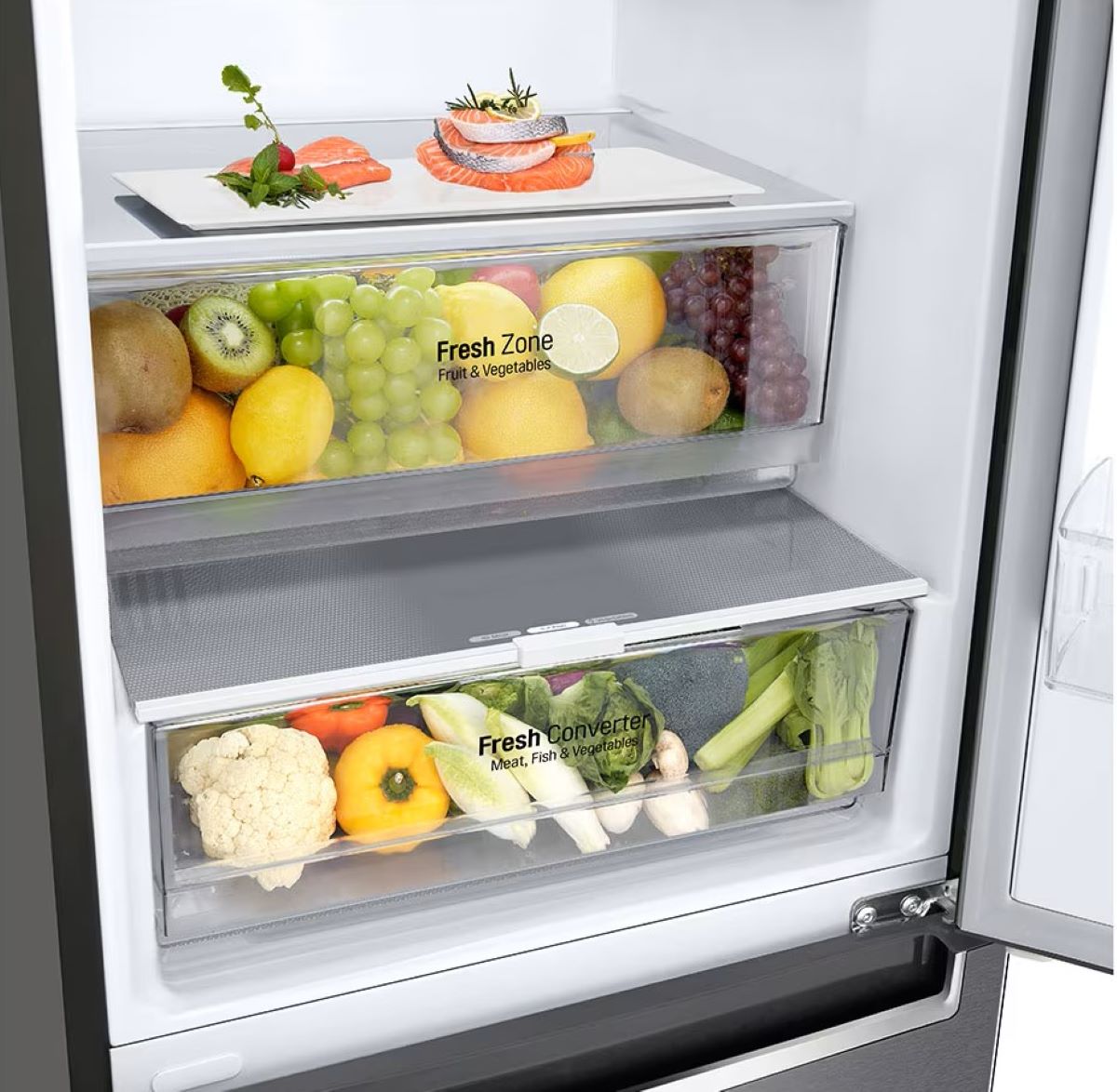 Frigorífico Combi LG GBP62DSNGN de Carrefour