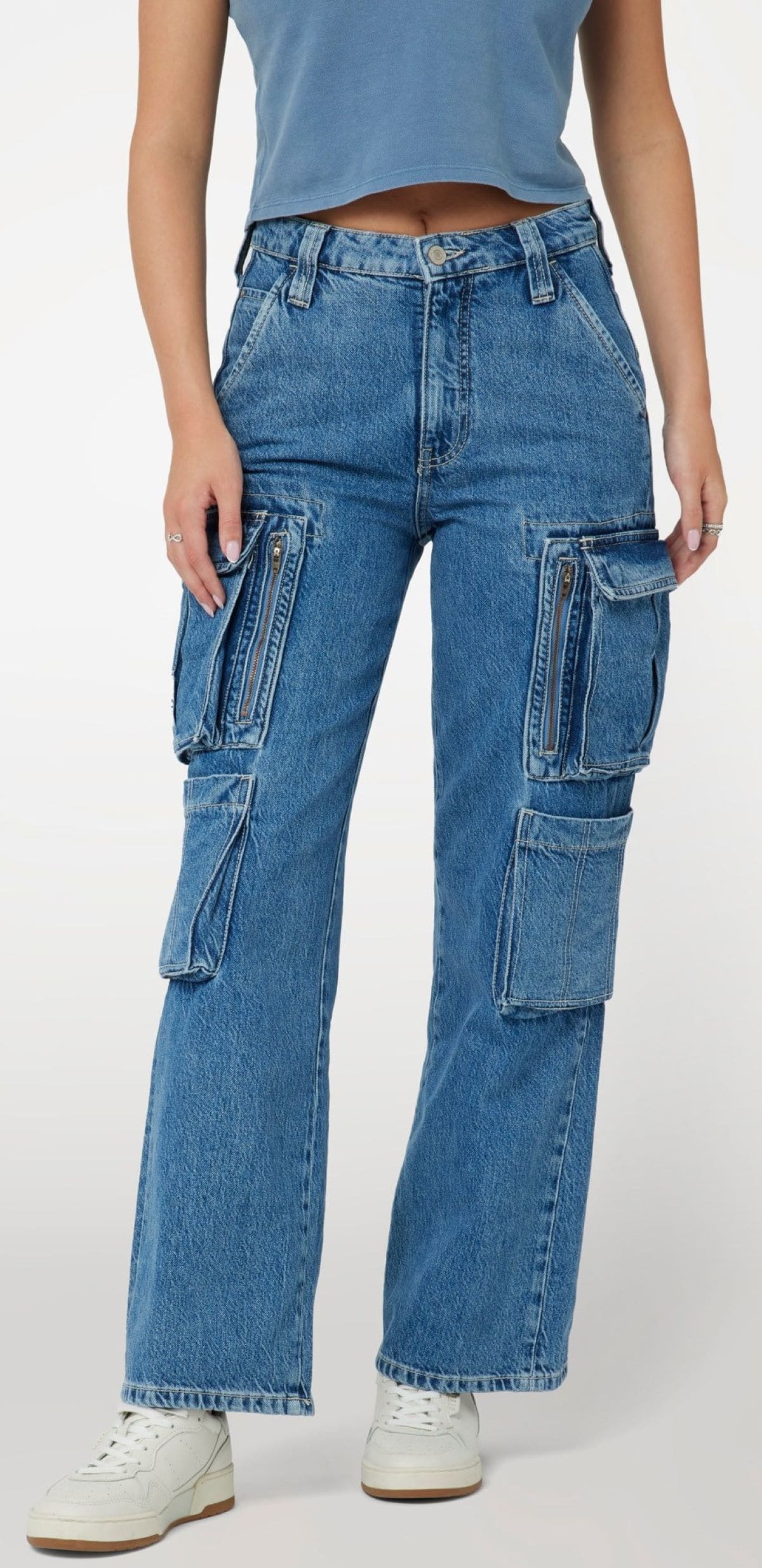 Pantalones vaqueros cargo Kori de Guess